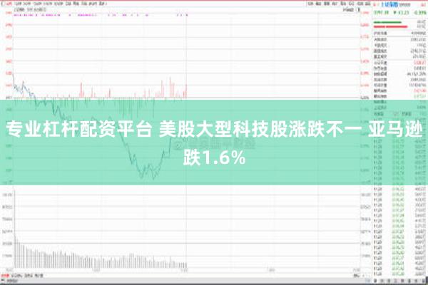 专业杠杆配资平台 美股大型科技股涨跌不一 亚马逊跌1.6%