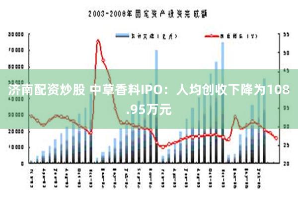 济南配资炒股 中草香料IPO：人均创收下降为108.95万元