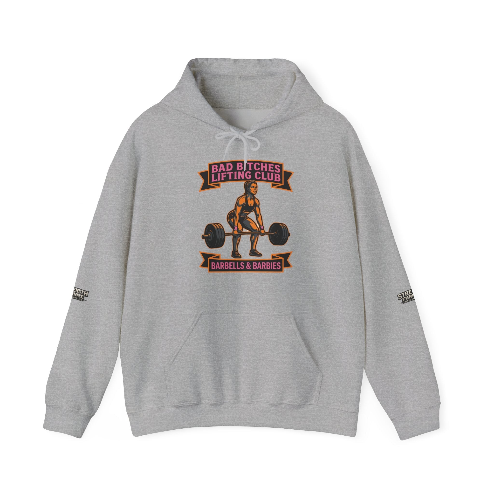 Hoodie — Bad Bitches Lifting Club “Deadlifts & Daiquiris” Weightlifting Hoodie