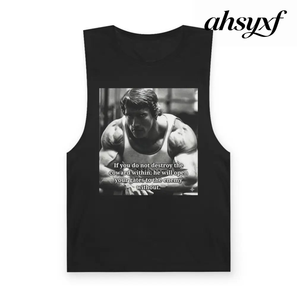 Arnie Tank - Black / XS - Tank Top