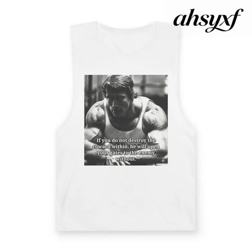 Arnie Tank - White / XS - Tank Top