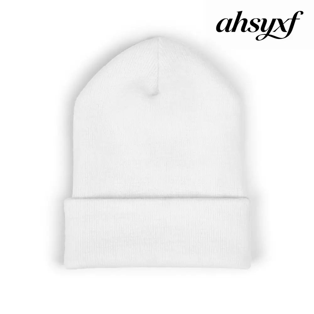 Classic Embroidered Beanie - Hats