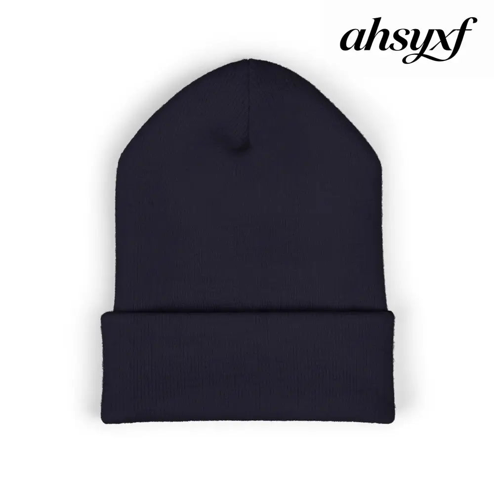 Classic Embroidered Beanie - Hats