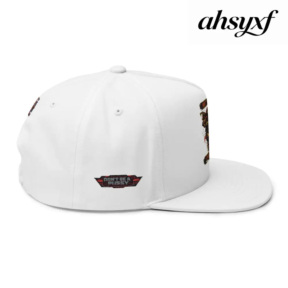 Don’t be a Pussy, Embroidered Vintage Snapback - Hats