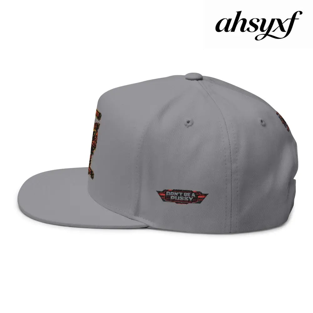 Don’t be a Pussy, Embroidered Vintage Snapback - Hats