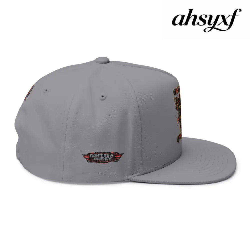 Don’t be a Pussy, Embroidered Vintage Snapback - Hats