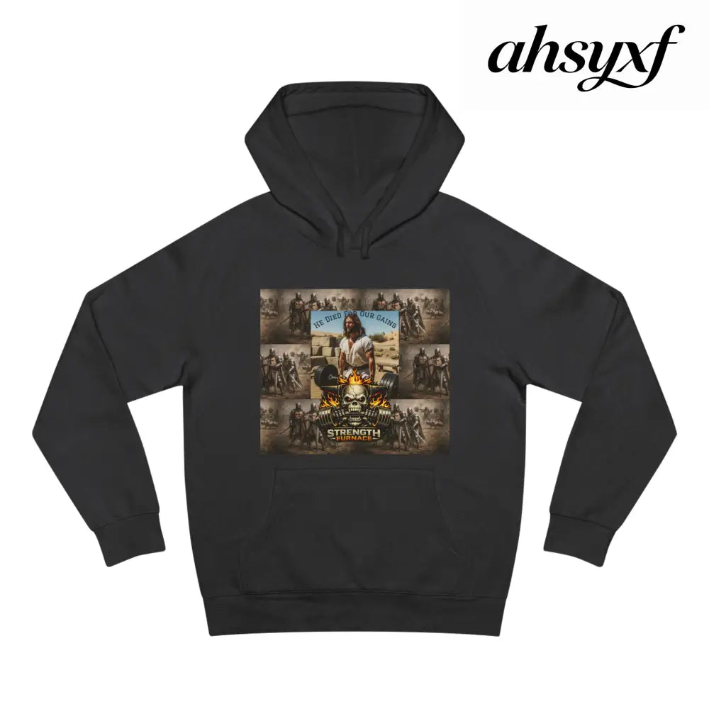 Don’t be a Pussy | God Forbids It Graphic Hoodie - Asphalt Heather / XS - Hoodie