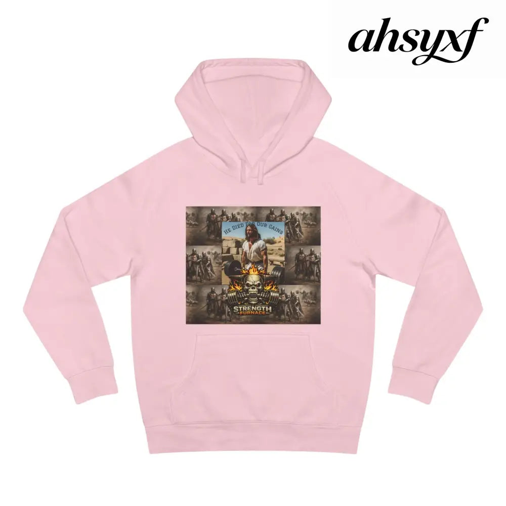 Don’t be a Pussy | God Forbids It Graphic Hoodie - Pink / XS - Hoodie
