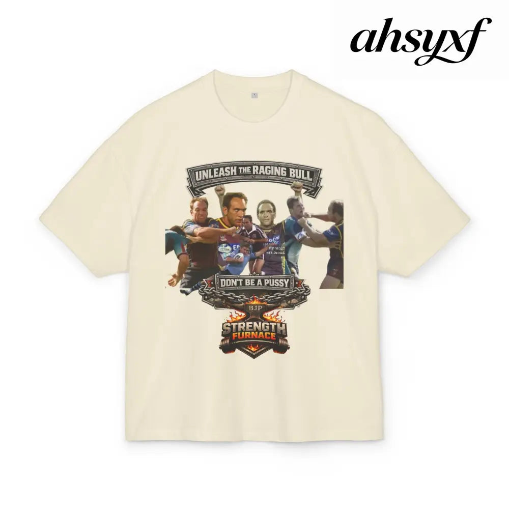 Don’t Be a Pussy | Gorden Tallis Graphic Tee - Sand / XS - T-Shirt