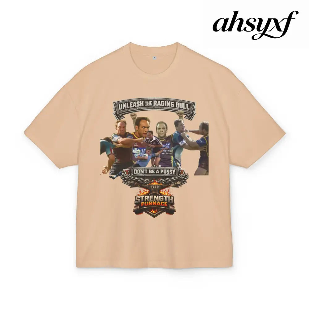 Don’t Be a Pussy | Gorden Tallis Graphic Tee - Union Beige / XS - T-Shirt