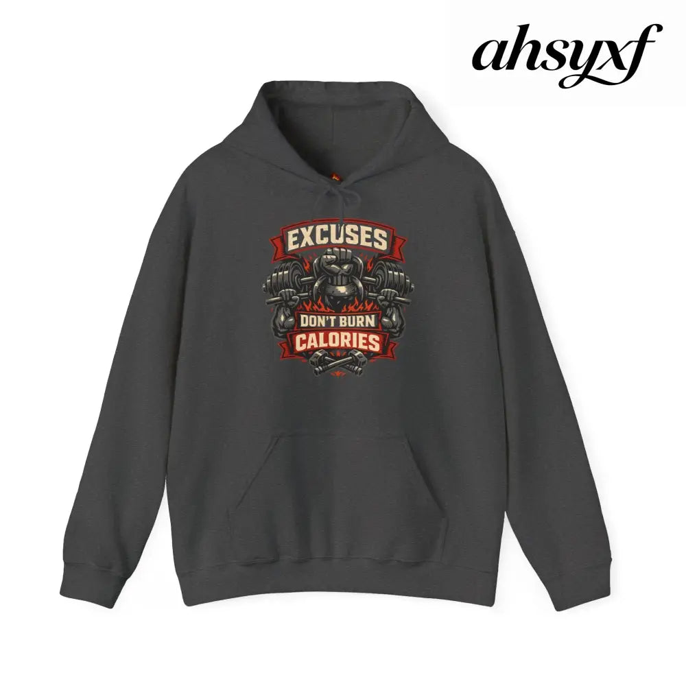 DON’T BE A PUSSY | Gym Hoodie - Dark Heather / S - Hoodie