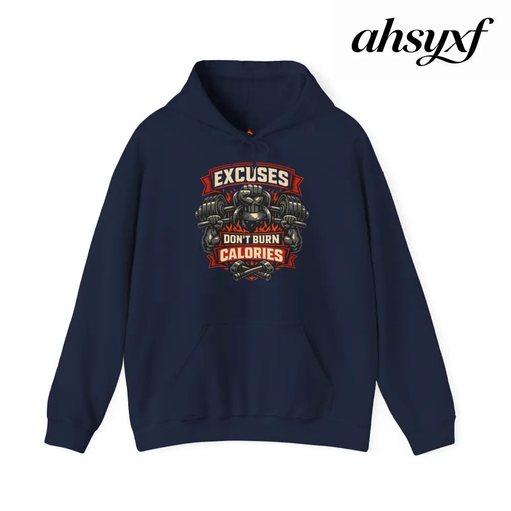 DON’T BE A PUSSY | Gym Hoodie - Navy / S - Hoodie