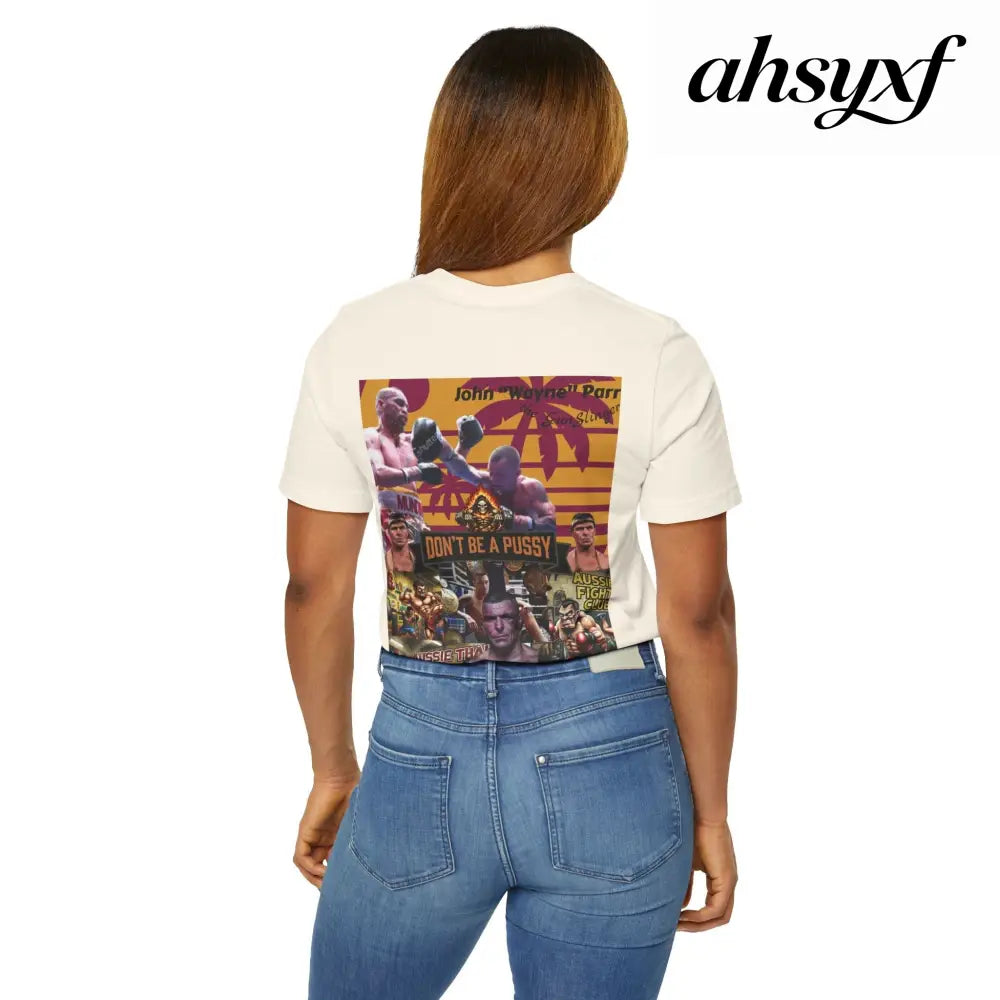 Don’t be a Pussy | Jdubya | Graphic Tee - Natural / S - T-Shirt