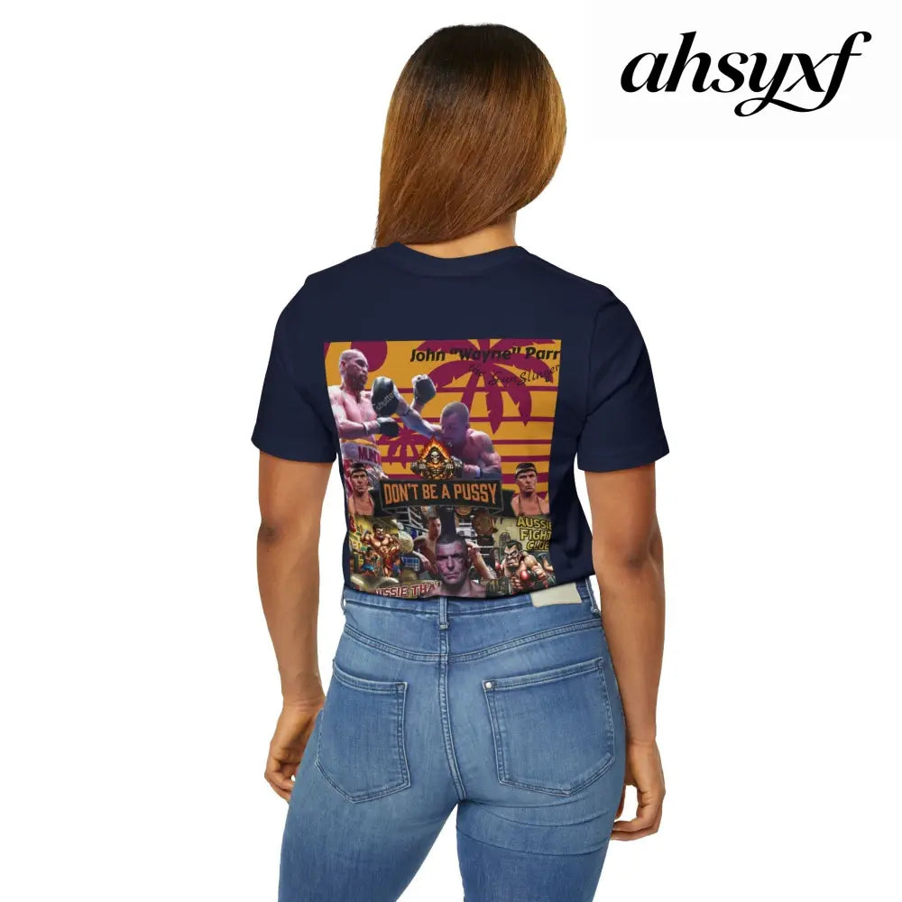 Don’t be a Pussy | Jdubya | Graphic Tee - Navy / S - T-Shirt