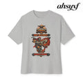 Don’t be a Pussy | Ned Graphic Tee - Athletic Heather / XS - T-Shirt