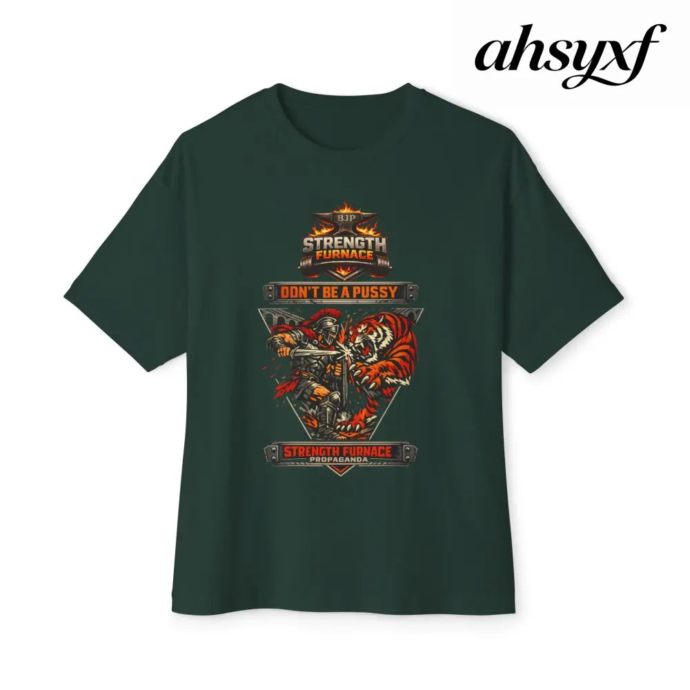 Don’t be a Pussy | Ned Graphic Tee - Forest / XS - T-Shirt
