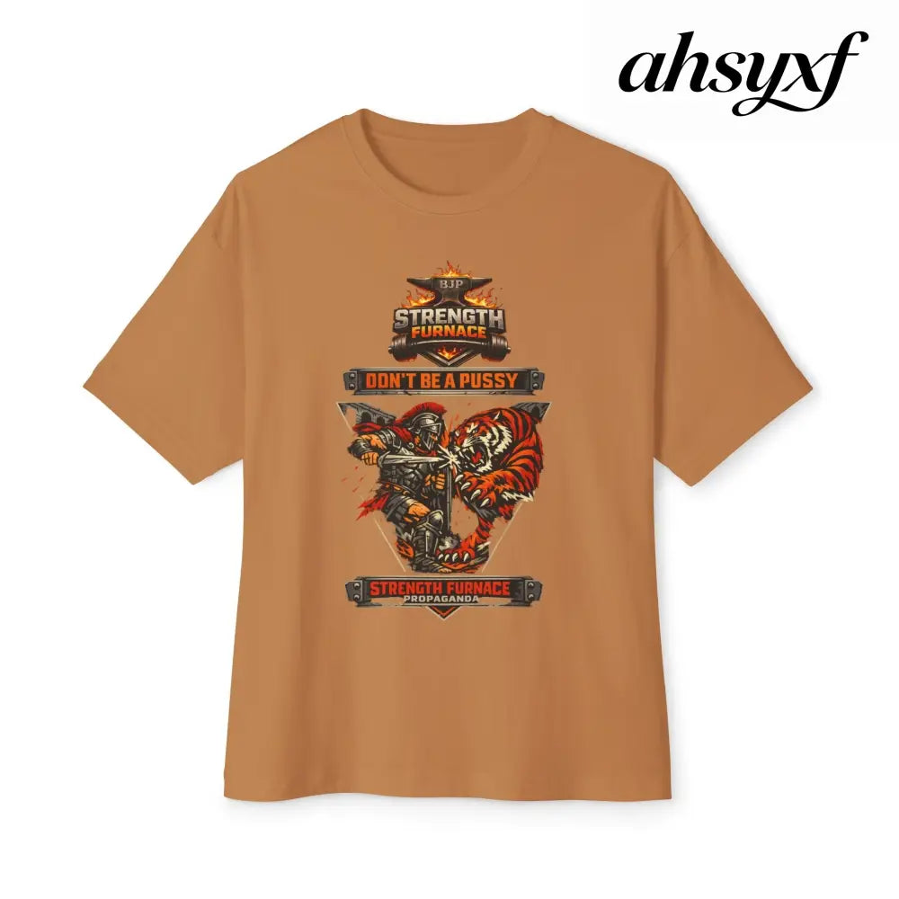Don’t be a Pussy | Ned Graphic Tee - Toast / XS - T-Shirt