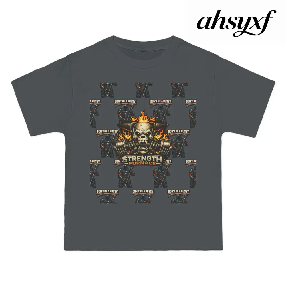 Don’t be a Pussy | Skull Graphic T-Shirt - T-Shirt