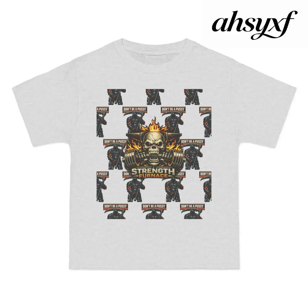 Don’t be a Pussy | Skull Graphic T-Shirt - T-Shirt