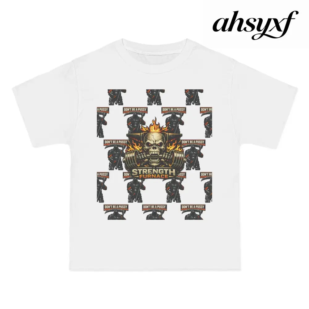 Don’t be a Pussy | Skull Graphic T-Shirt - T-Shirt
