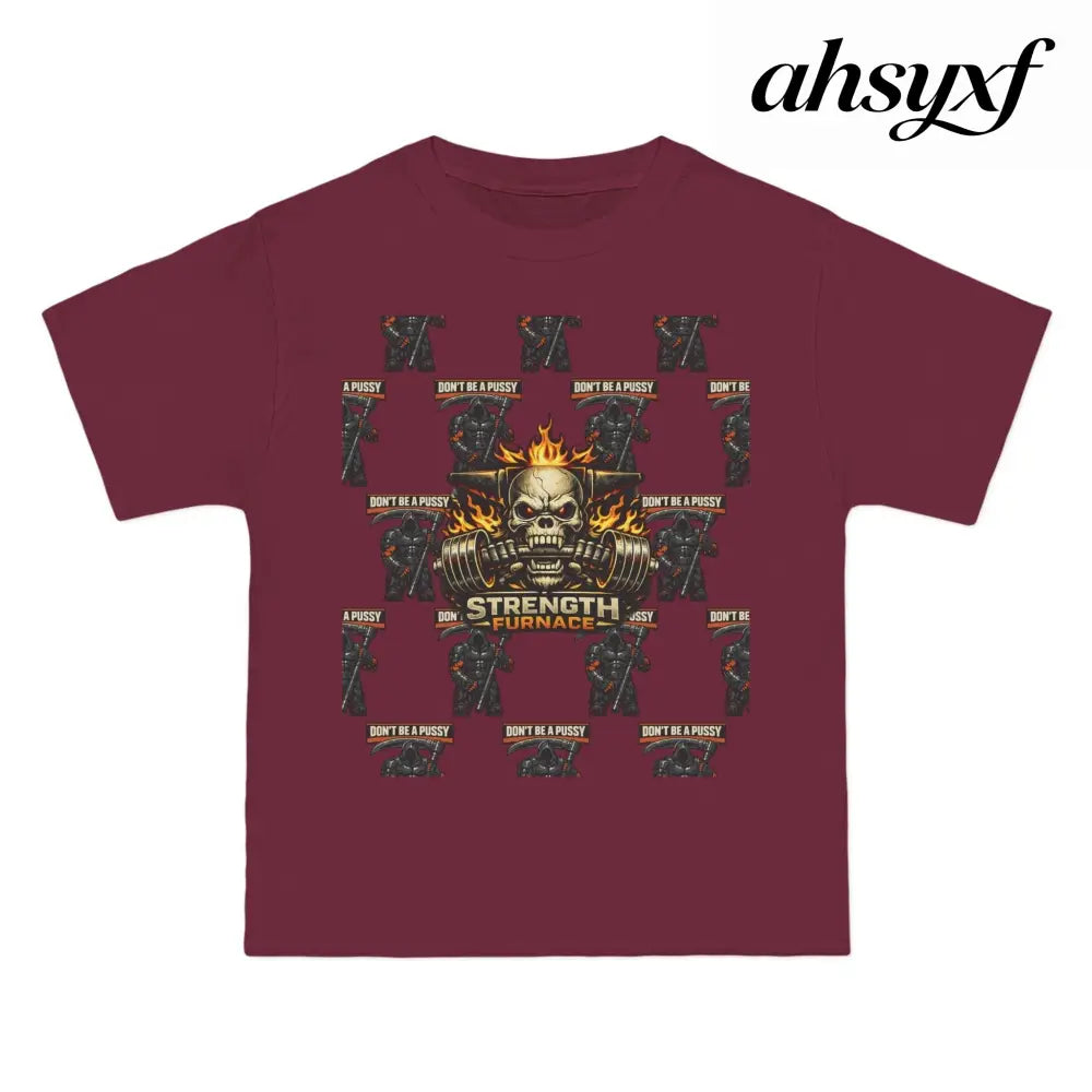 Don’t be a Pussy | Skull Graphic T-Shirt - T-Shirt