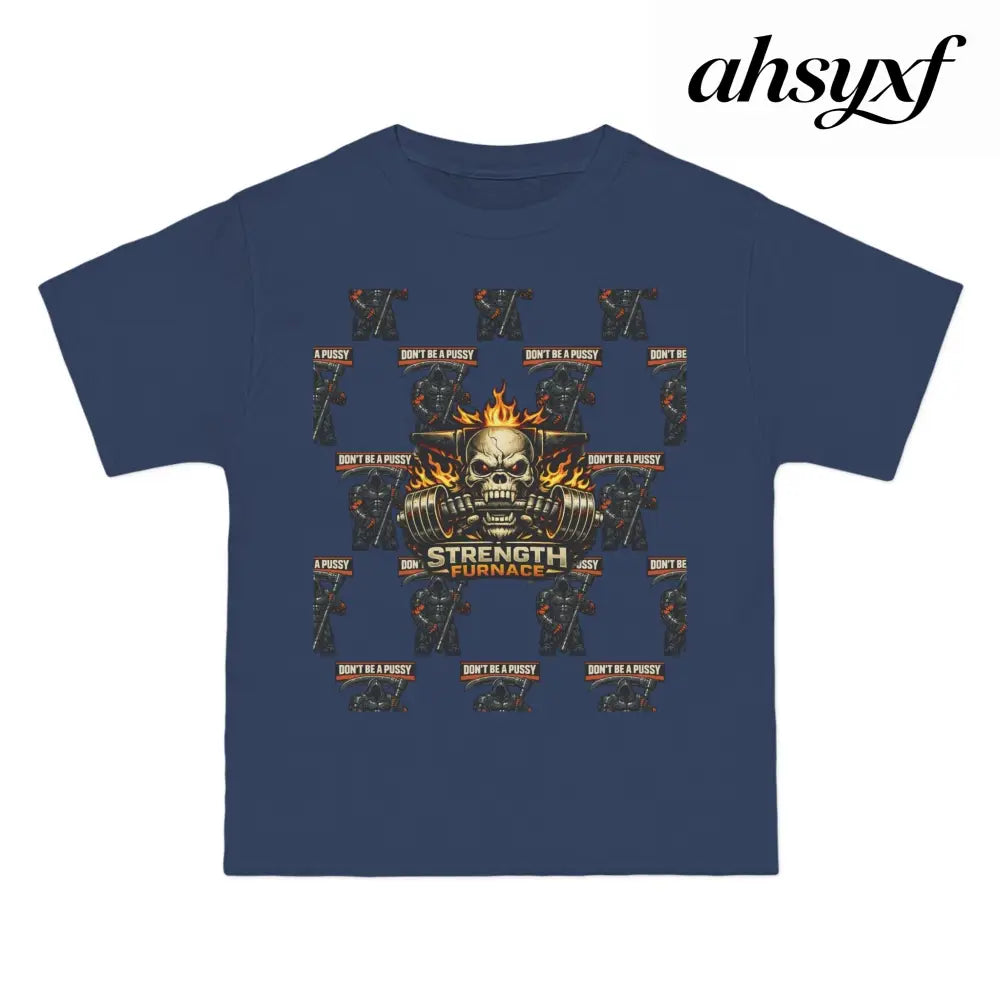 Don’t be a Pussy | Skull Graphic T-Shirt - T-Shirt