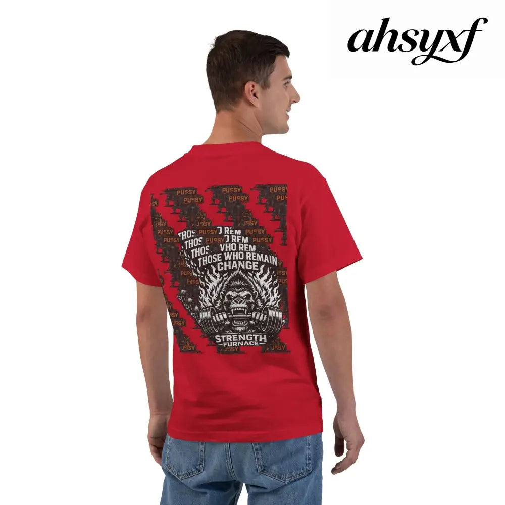 Don’t be a Pussy | Skull Graphic T-Shirt - T-Shirt