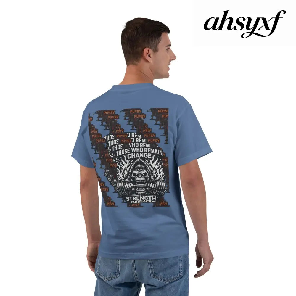 Don’t be a Pussy | Skull Graphic T-Shirt - T-Shirt