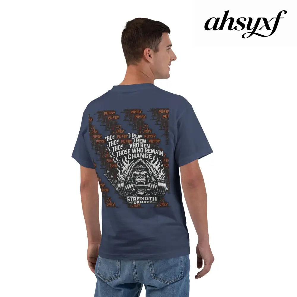 Don’t be a Pussy | Skull Graphic T-Shirt - T-Shirt