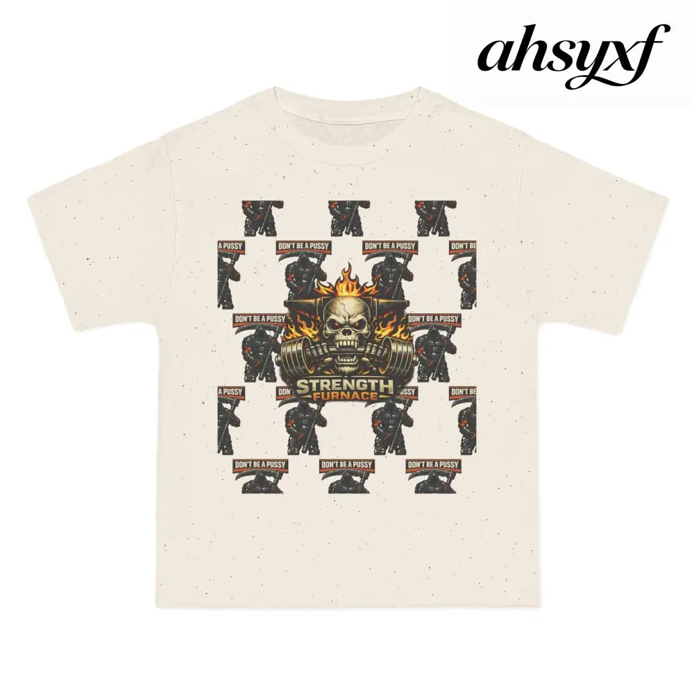 Don’t be a Pussy | Skull Graphic T-Shirt - T-Shirt