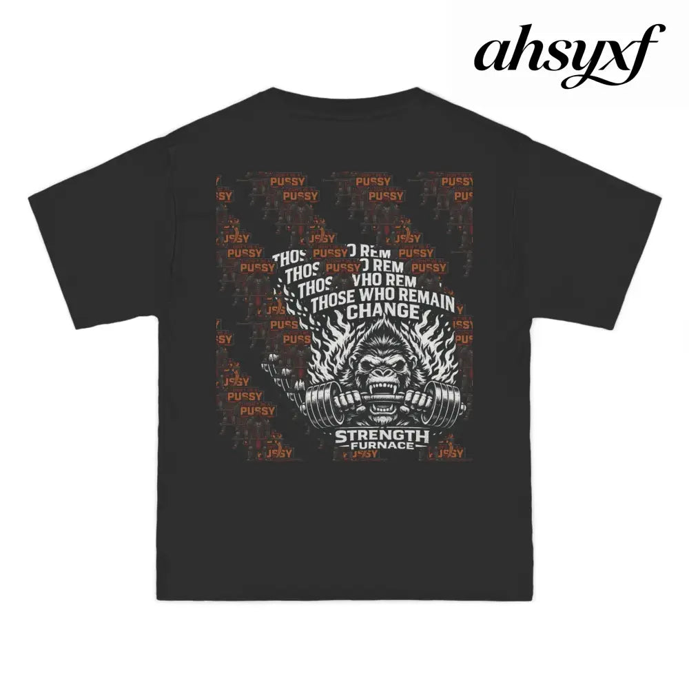 Don’t be a Pussy | Skull Graphic T-Shirt - T-Shirt