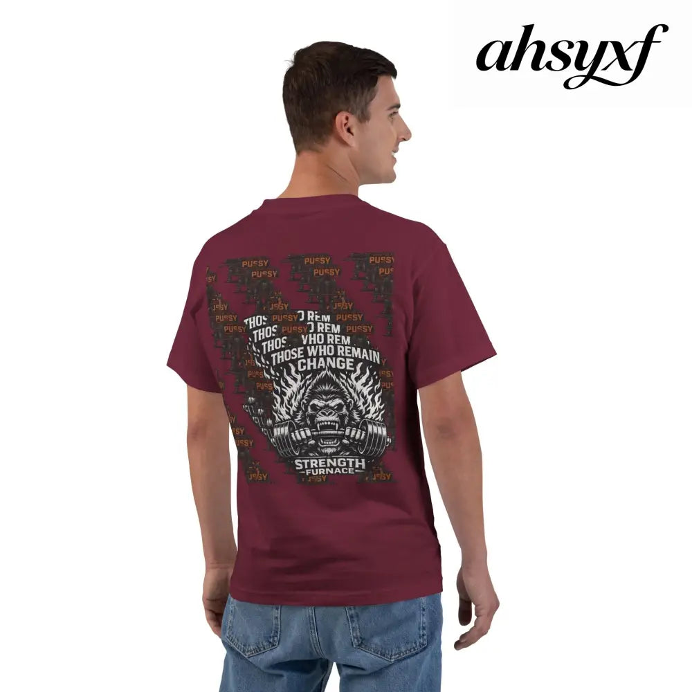 Don’t be a Pussy | Skull Graphic T-Shirt - T-Shirt
