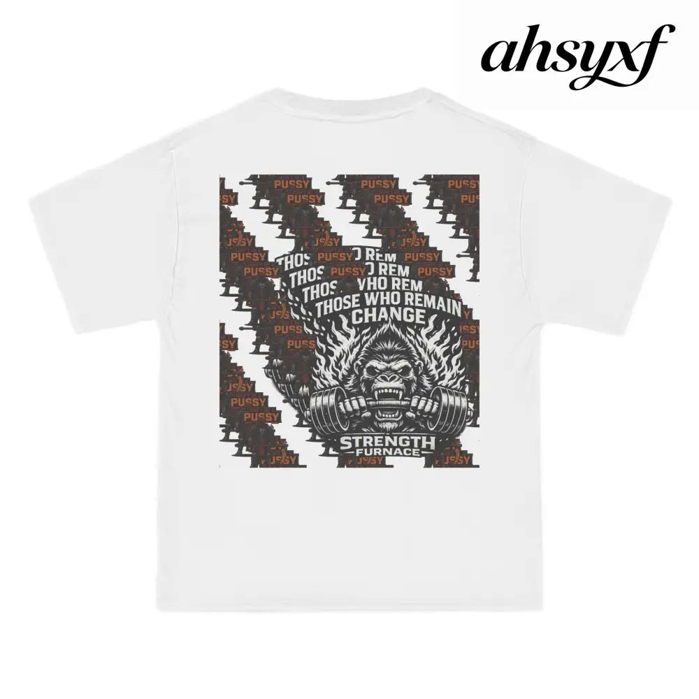 Don’t be a Pussy | Skull Graphic T-Shirt - T-Shirt