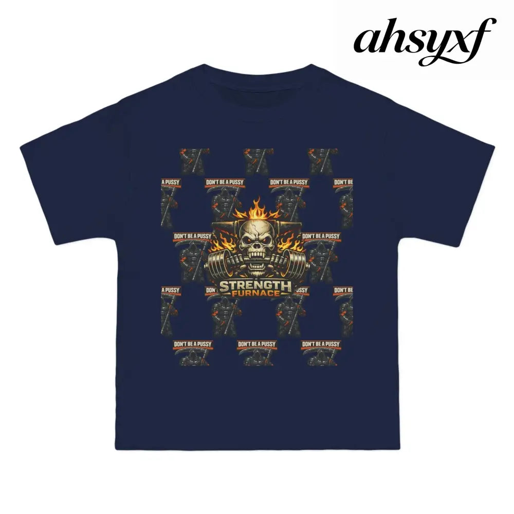 Don’t be a Pussy | Skull Graphic T-Shirt - T-Shirt