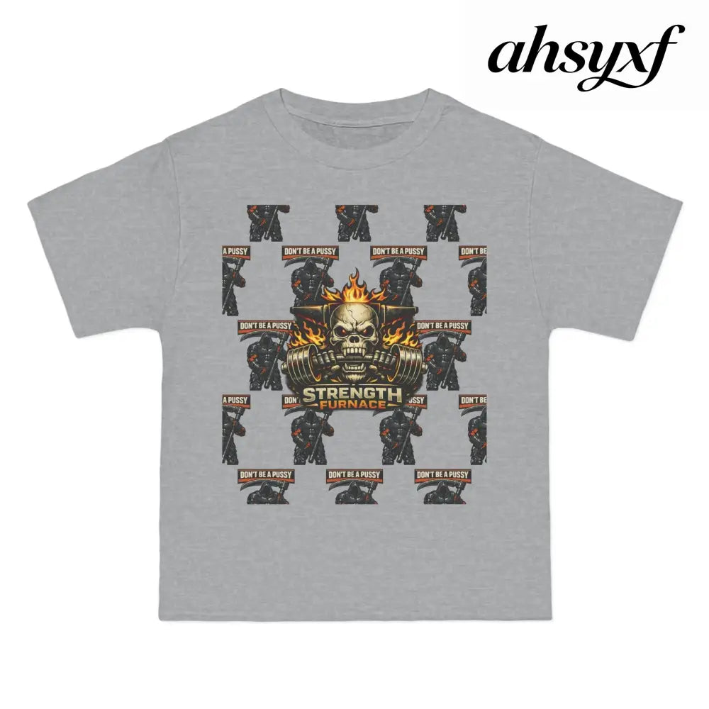 Don’t be a Pussy | Skull Graphic T-Shirt - T-Shirt