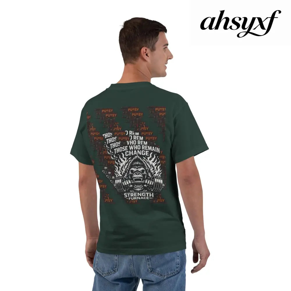 Don’t be a Pussy | Skull Graphic T-Shirt - T-Shirt