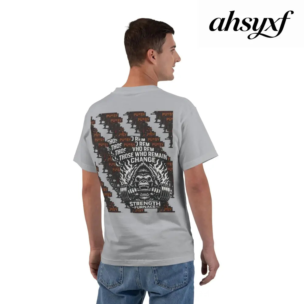 Don’t be a Pussy | Skull Graphic T-Shirt - T-Shirt