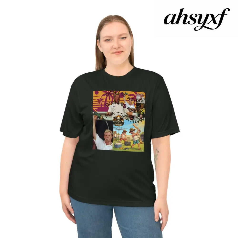Don’t be a Pussy | Warnie | Graphic Tee - T-Shirt