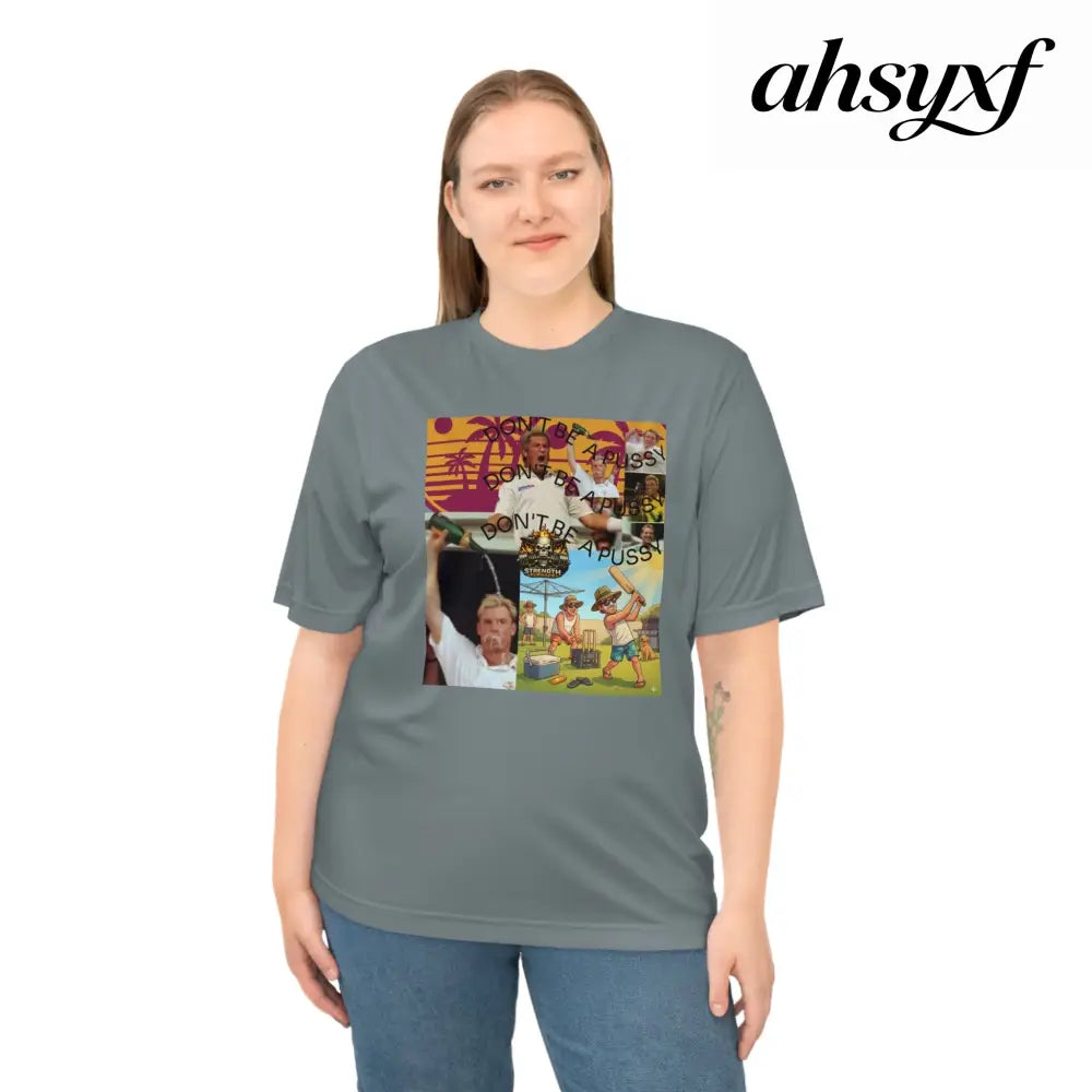 Don’t be a Pussy | Warnie | Graphic Tee - T-Shirt