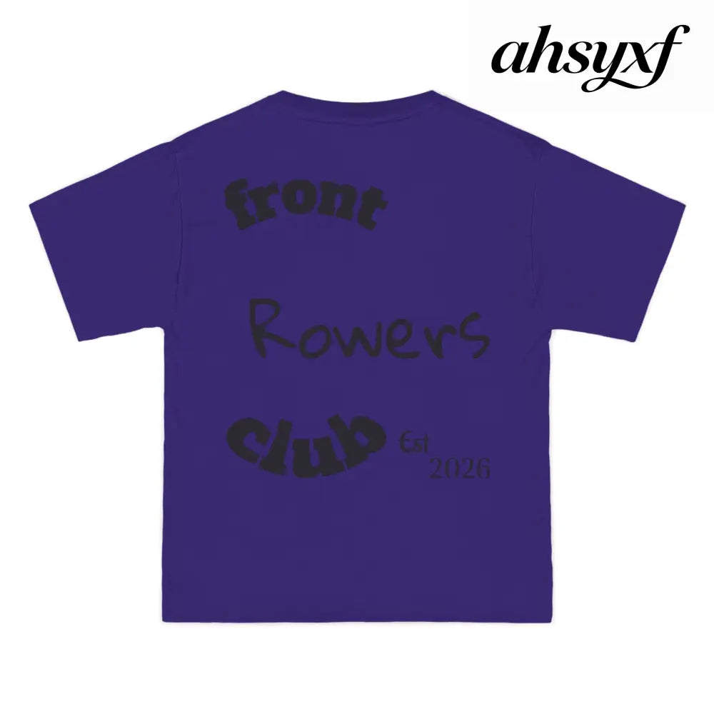Front Row Social Club T-Shirt, Vintage Rowers Club Graphic Tee - T-Shirt