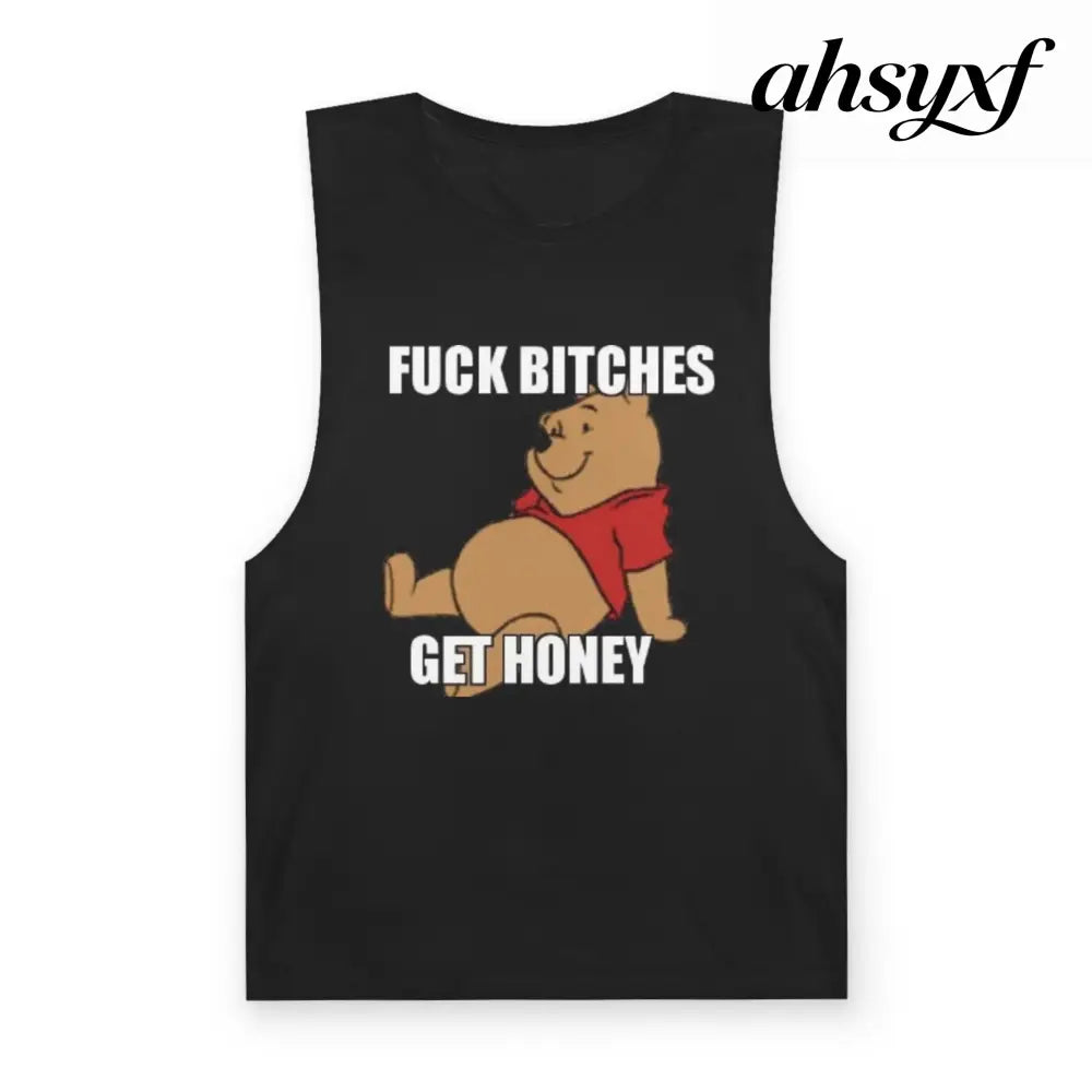 Get Honey Tank Top - Black / XS - Tank Top