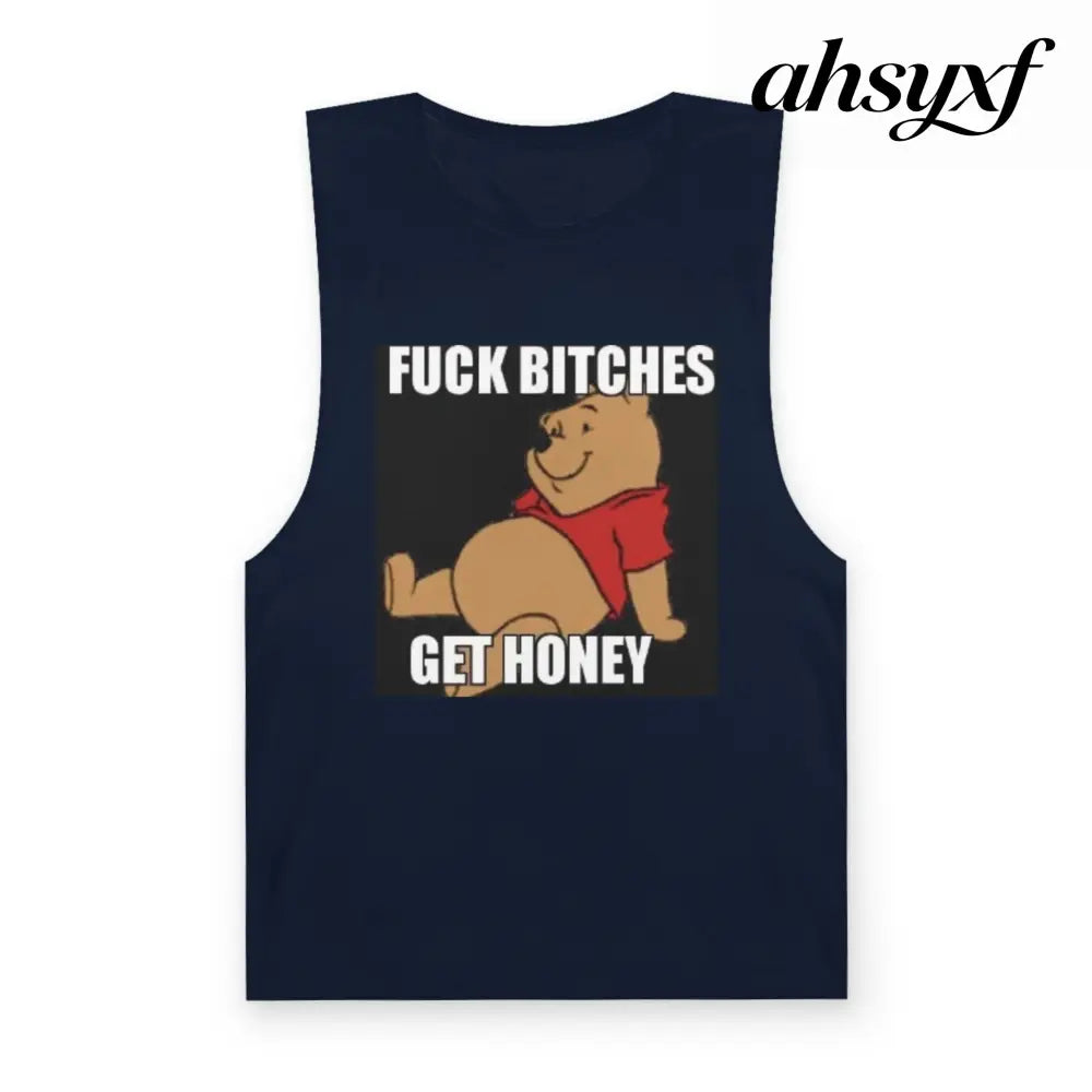 Get Honey Tank Top - Navy / XS - Tank Top
