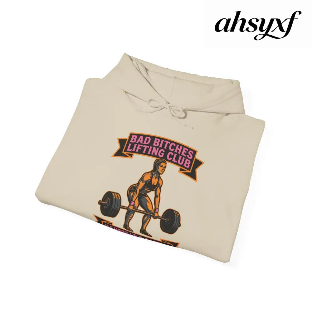 Hoodie, Bad Bitches Lifting Club “Deadlifts & Daiquiris” Weightlifting Hoodie - Hoodie