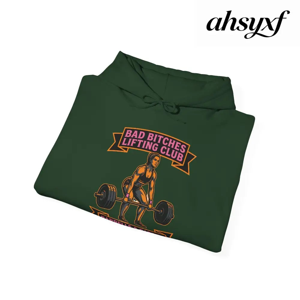 Hoodie, Bad Bitches Lifting Club “Deadlifts & Daiquiris” Weightlifting Hoodie - Hoodie