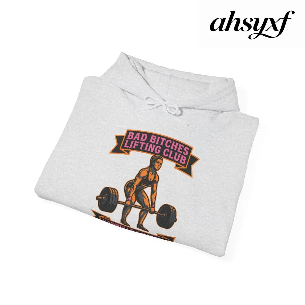 Hoodie, Bad Bitches Lifting Club “Deadlifts & Daiquiris” Weightlifting Hoodie - Hoodie
