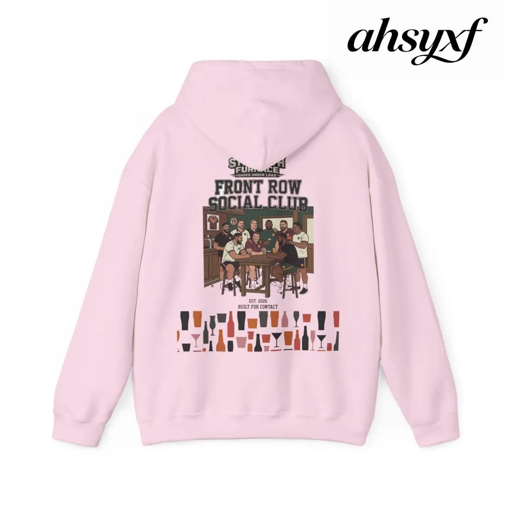 Hoodie, Front Row Social Club Graphic Pullover - Hoodie