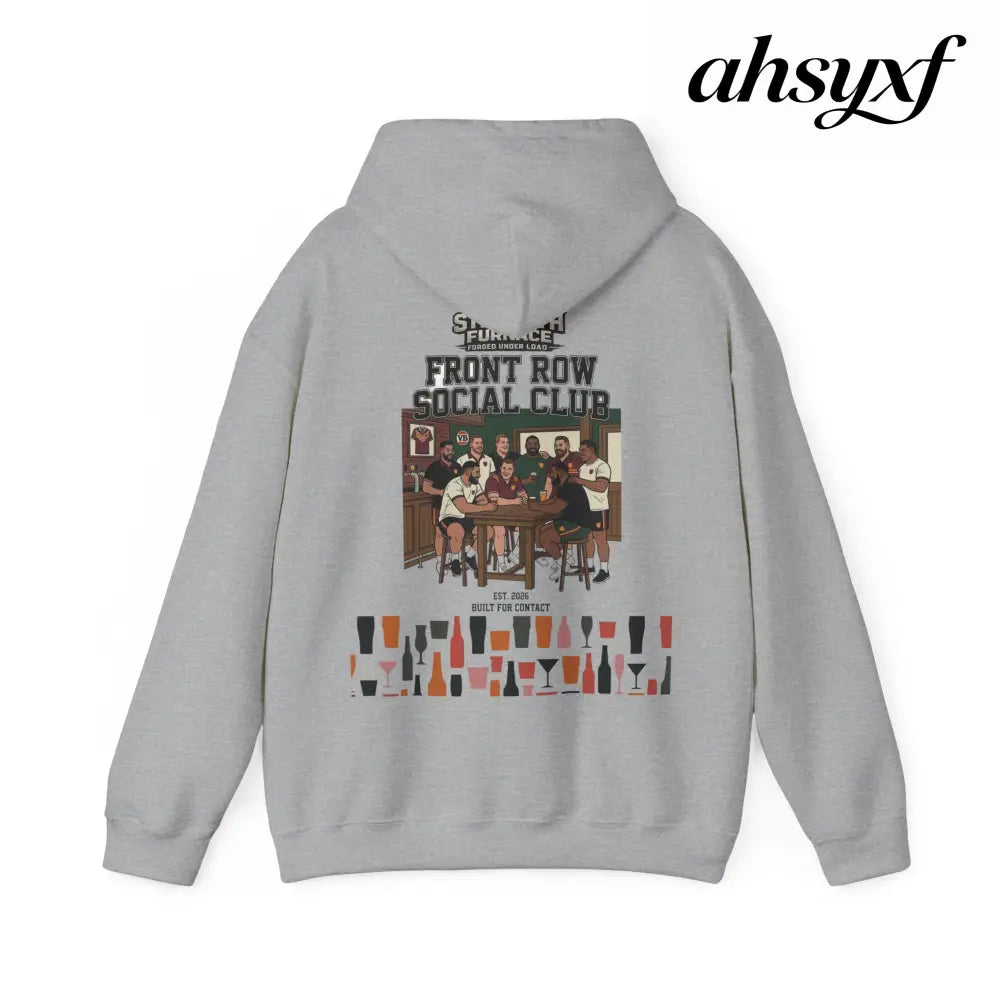Hoodie, Front Row Social Club Graphic Pullover - Hoodie