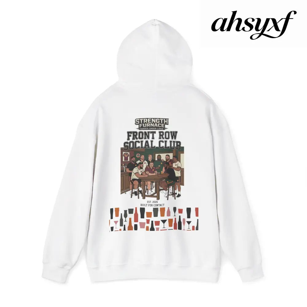 Hoodie, Front Row Social Club Graphic Pullover - Hoodie