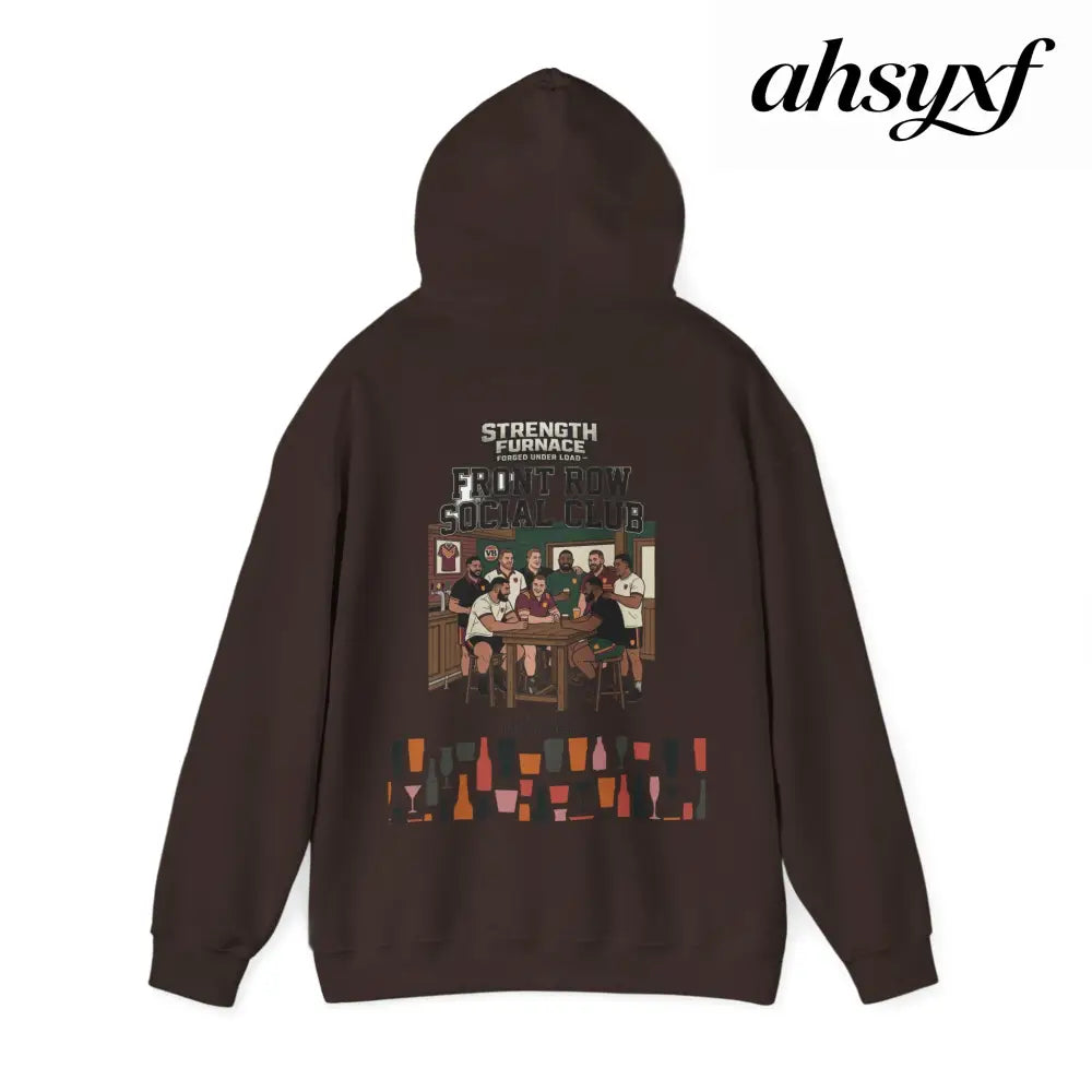 Hoodie, Front Row Social Club Graphic Pullover - Hoodie