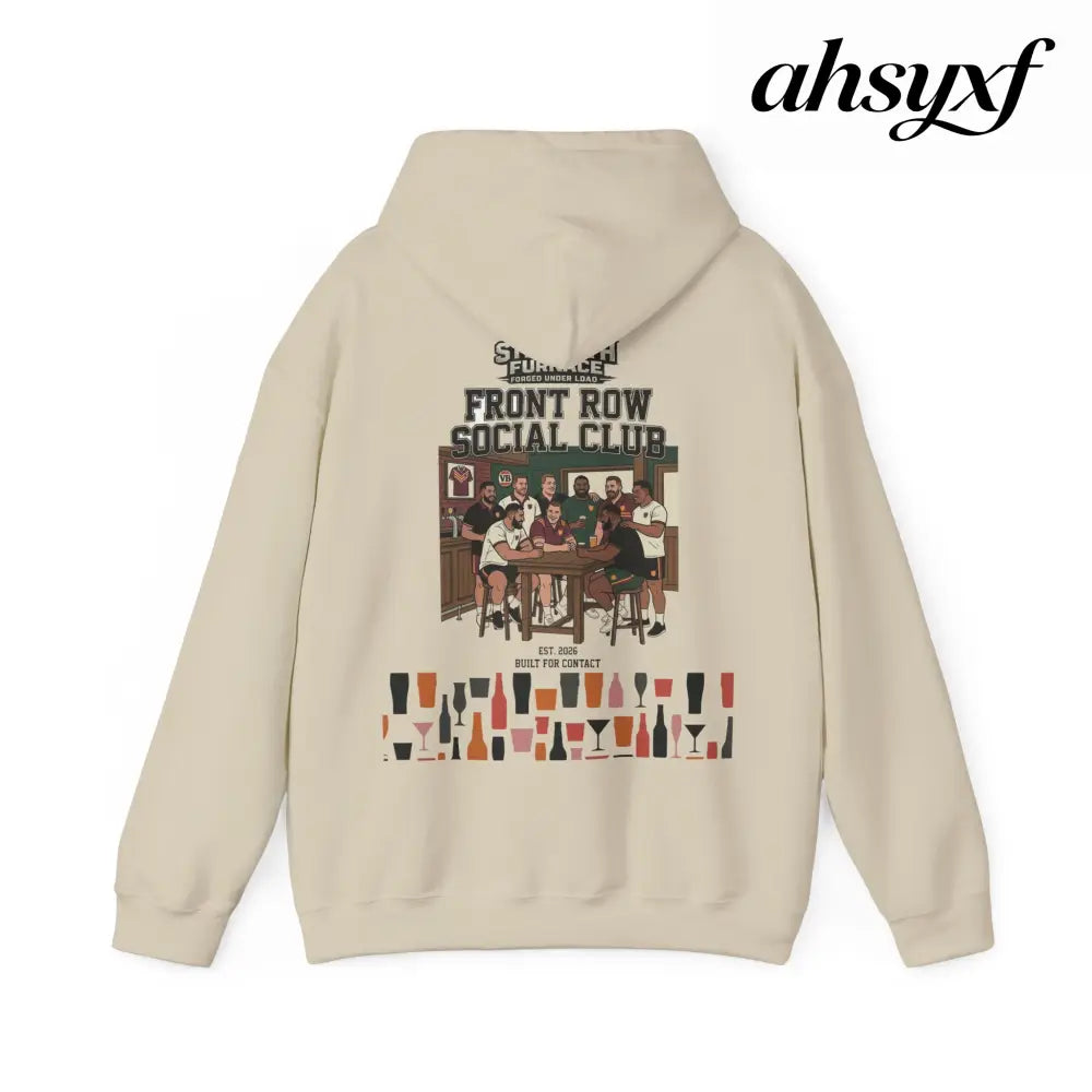 Hoodie, Front Row Social Club Graphic Pullover - Hoodie